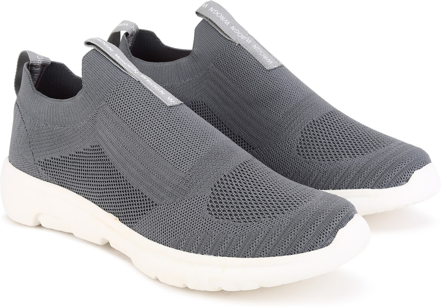 WROGN Slip On Sneakers For Men Grey Price History
