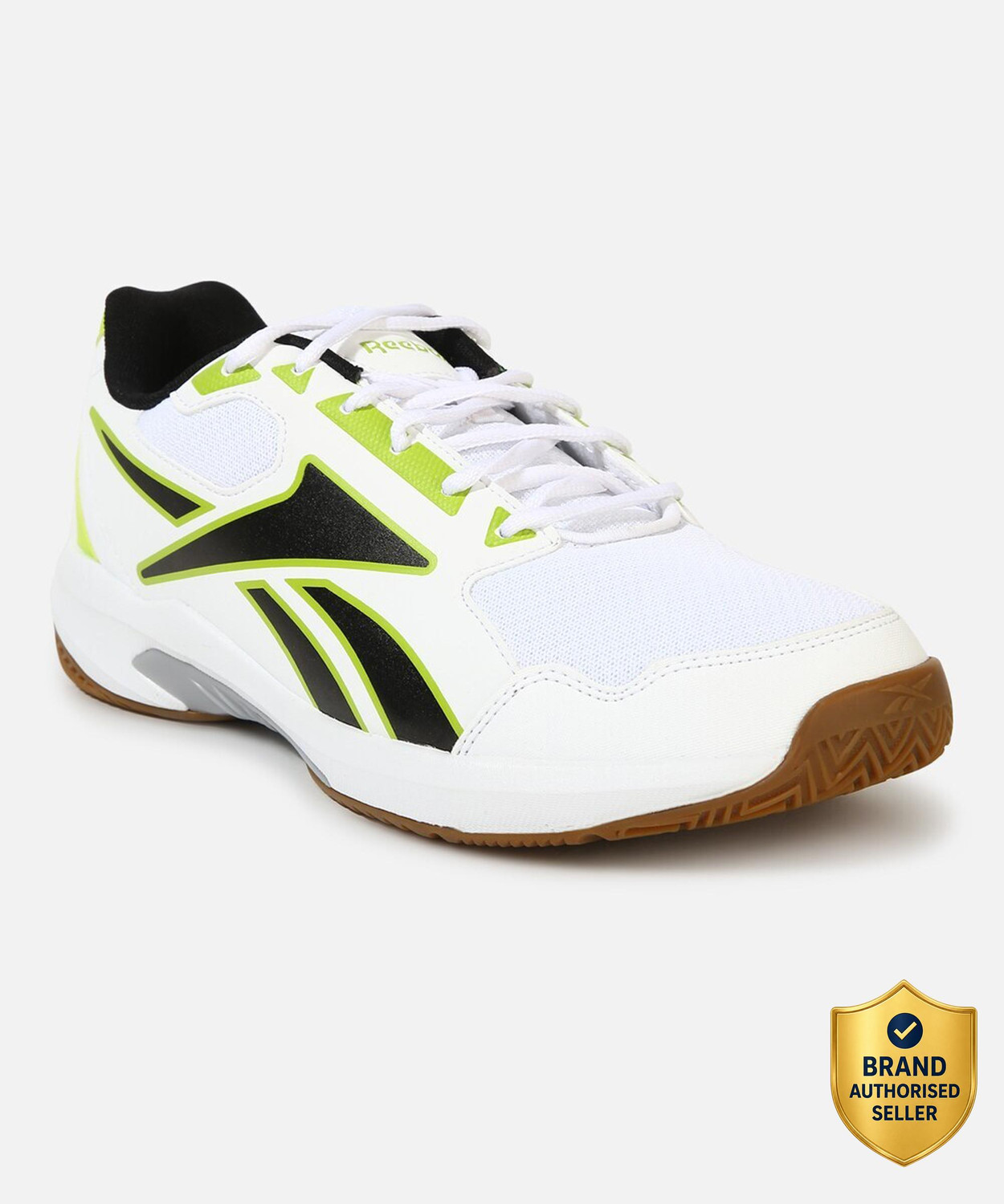 Image of REEBOK Badminton Shoes For Men (Green , 8)