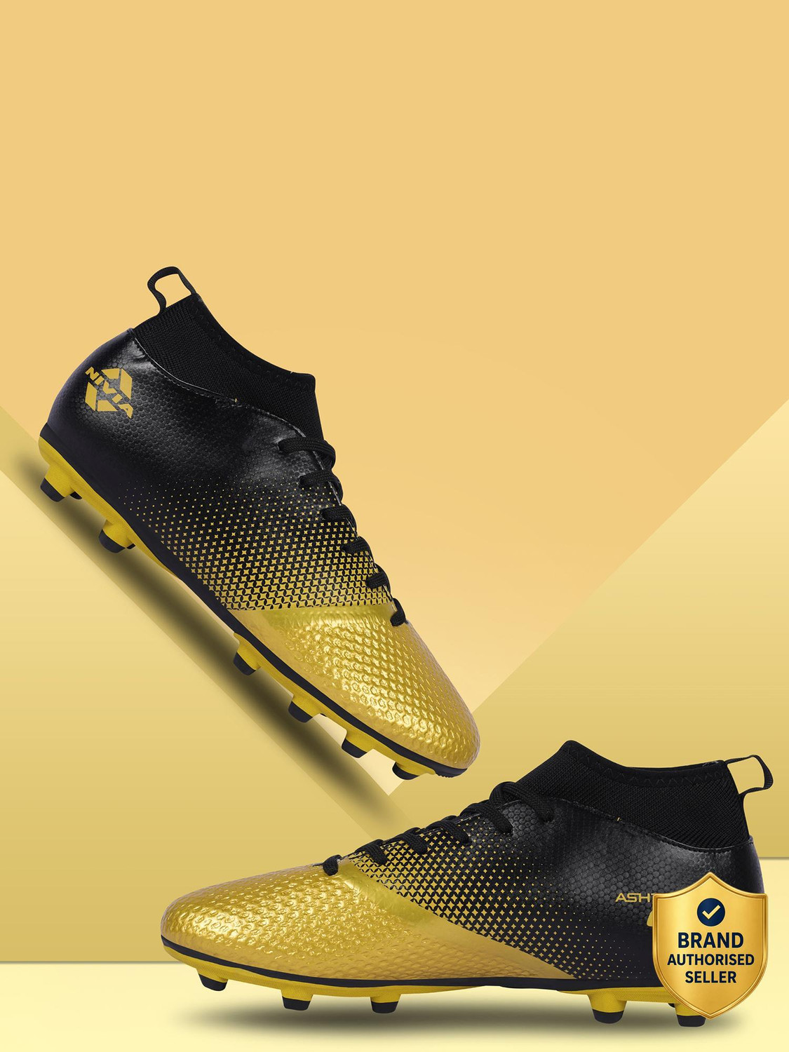 NIVIA ASHTANG GOLD Football Shoes For Men