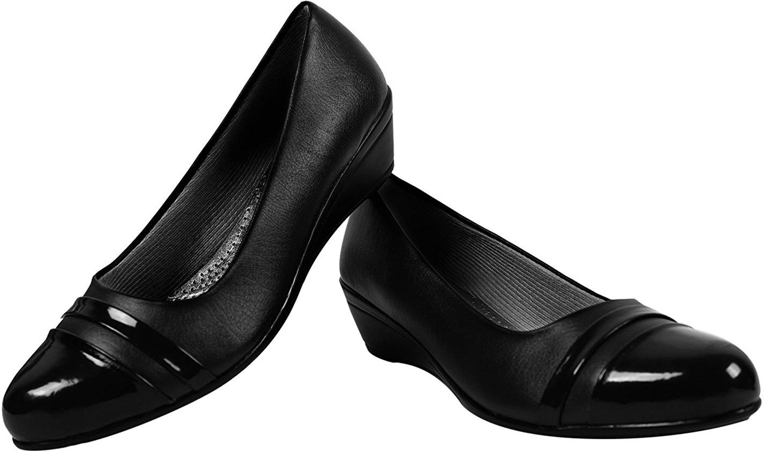 Image of TOSHINA SHOES KING Bellies Slip On For Women (Black , 8)