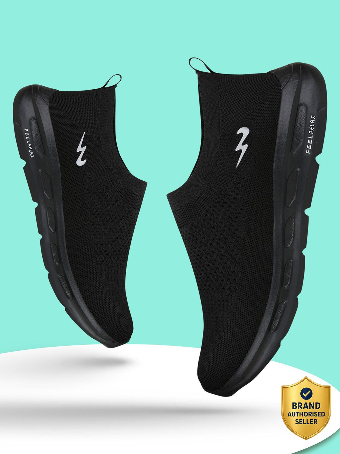 KING PLUS Running Shoes For Men  (Black)