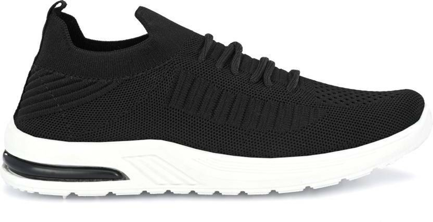 Image of Deals4you Sneakers For Women (White, Black , 3)