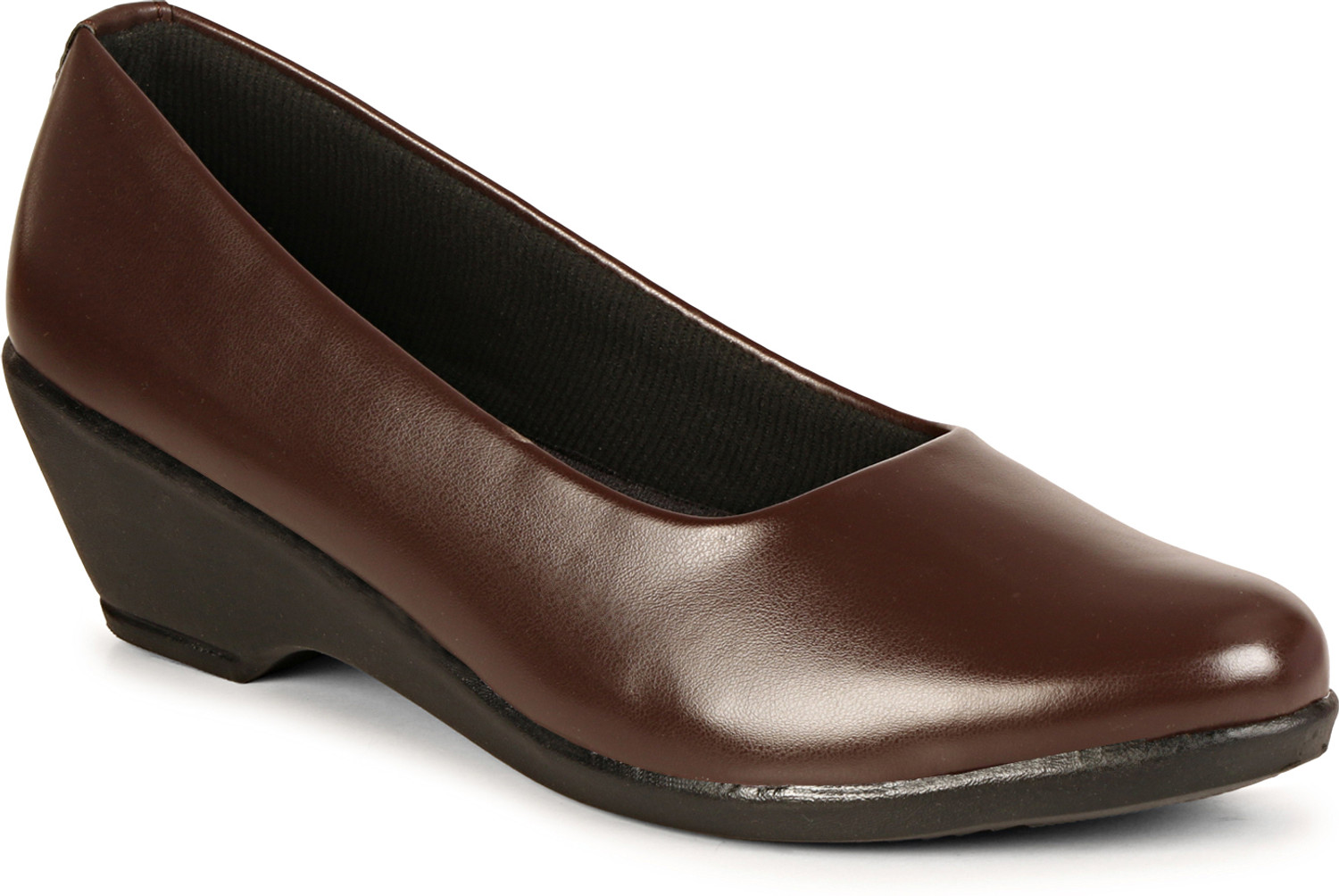 Image of Zoom Shoes ANV-101 Corporate Casuals For Women (Brown , 4)