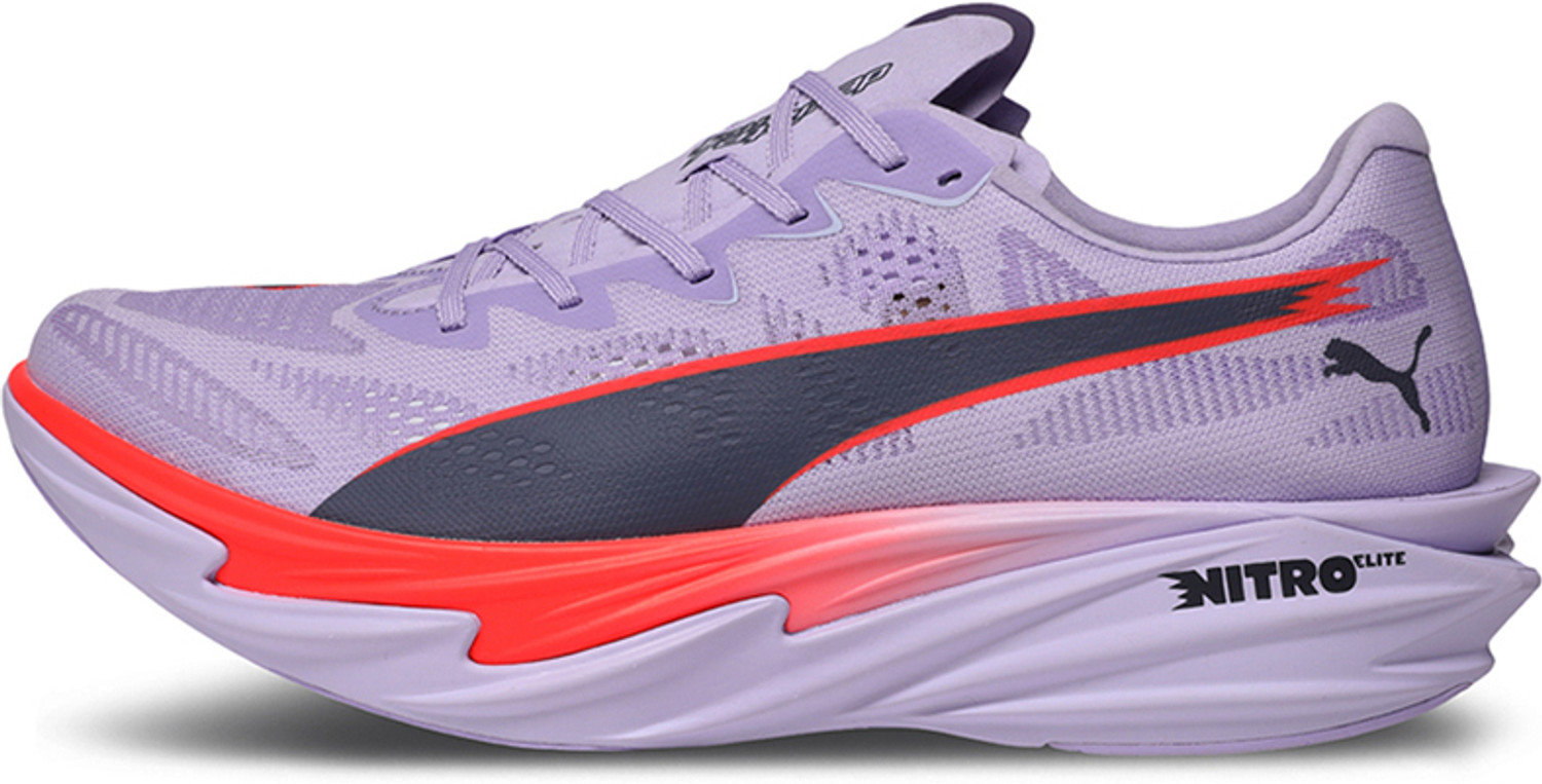 Image of PUMA Deviate NITRO Elite 4 Running Shoes For Men (Purple , 11.5)