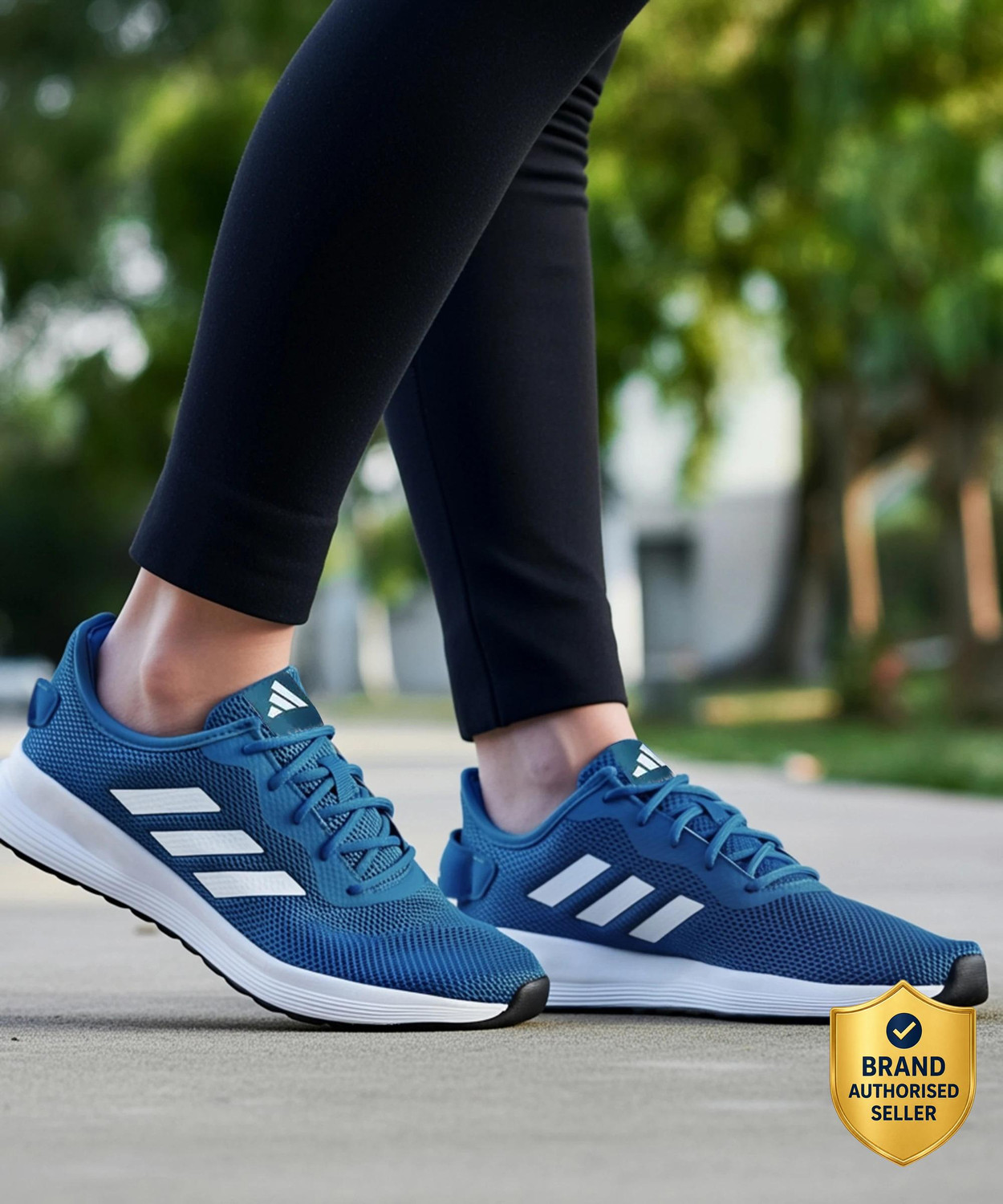 Fluo M Running Shoes For Men  (Blue)