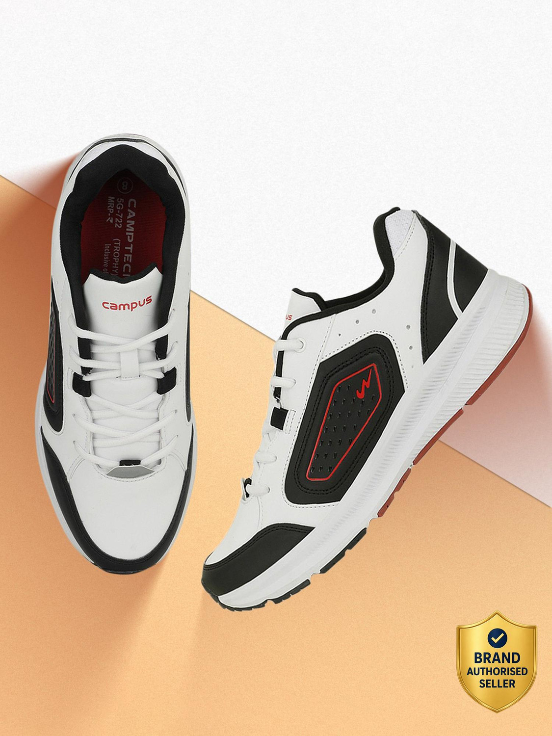 TROPHY Walking Shoes For Men  (Black)