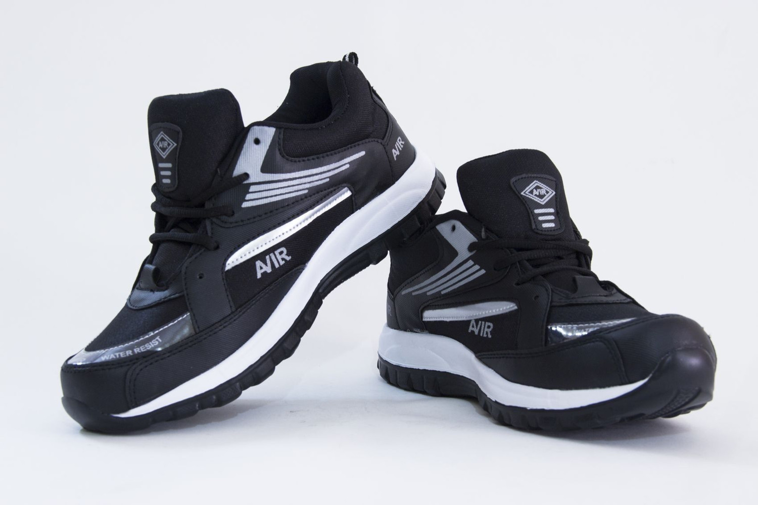 Oxygen Running Shoes For Men  (Black)
