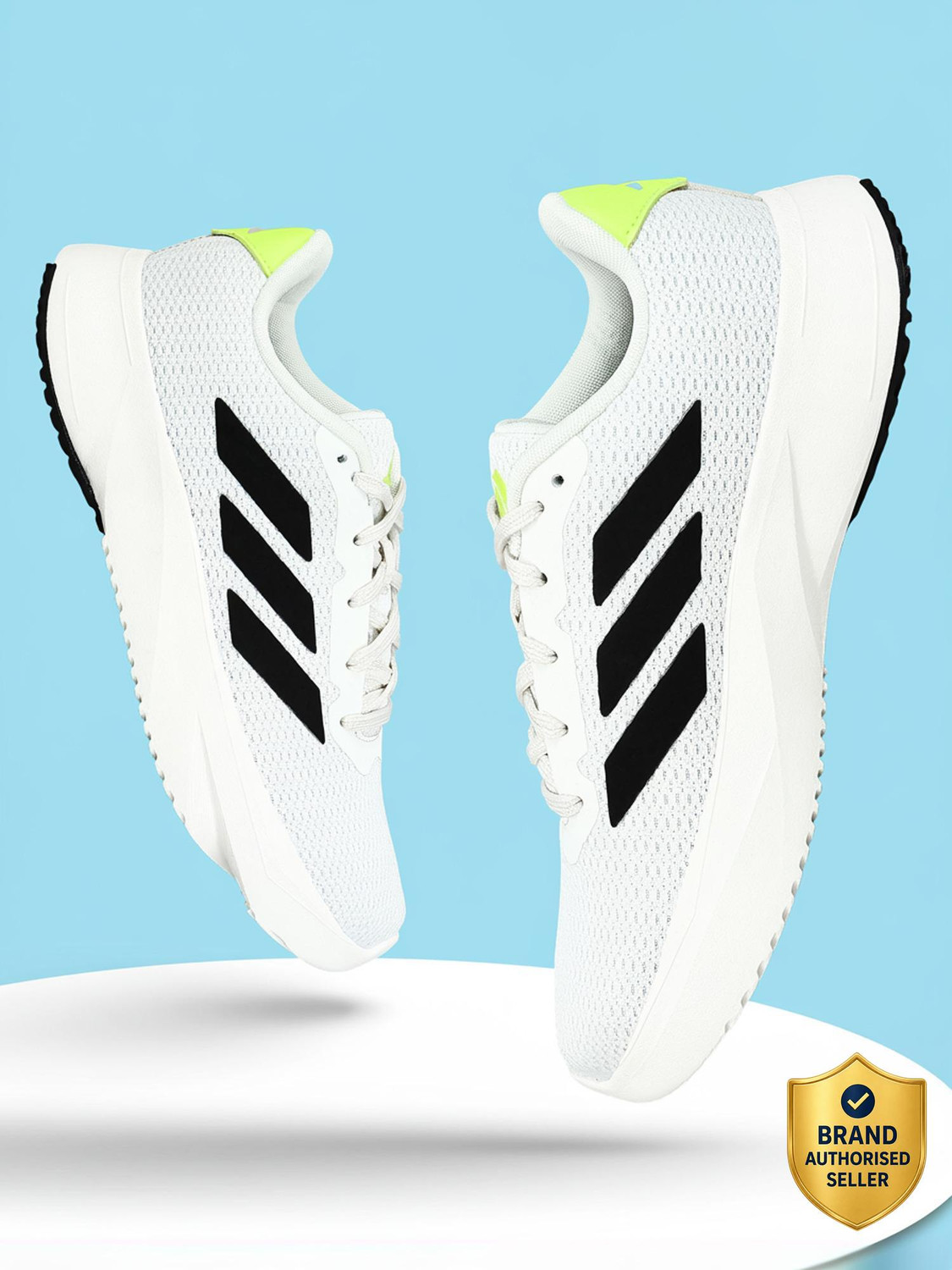 BASE Velocity M Running Shoes For Men (White , 7)