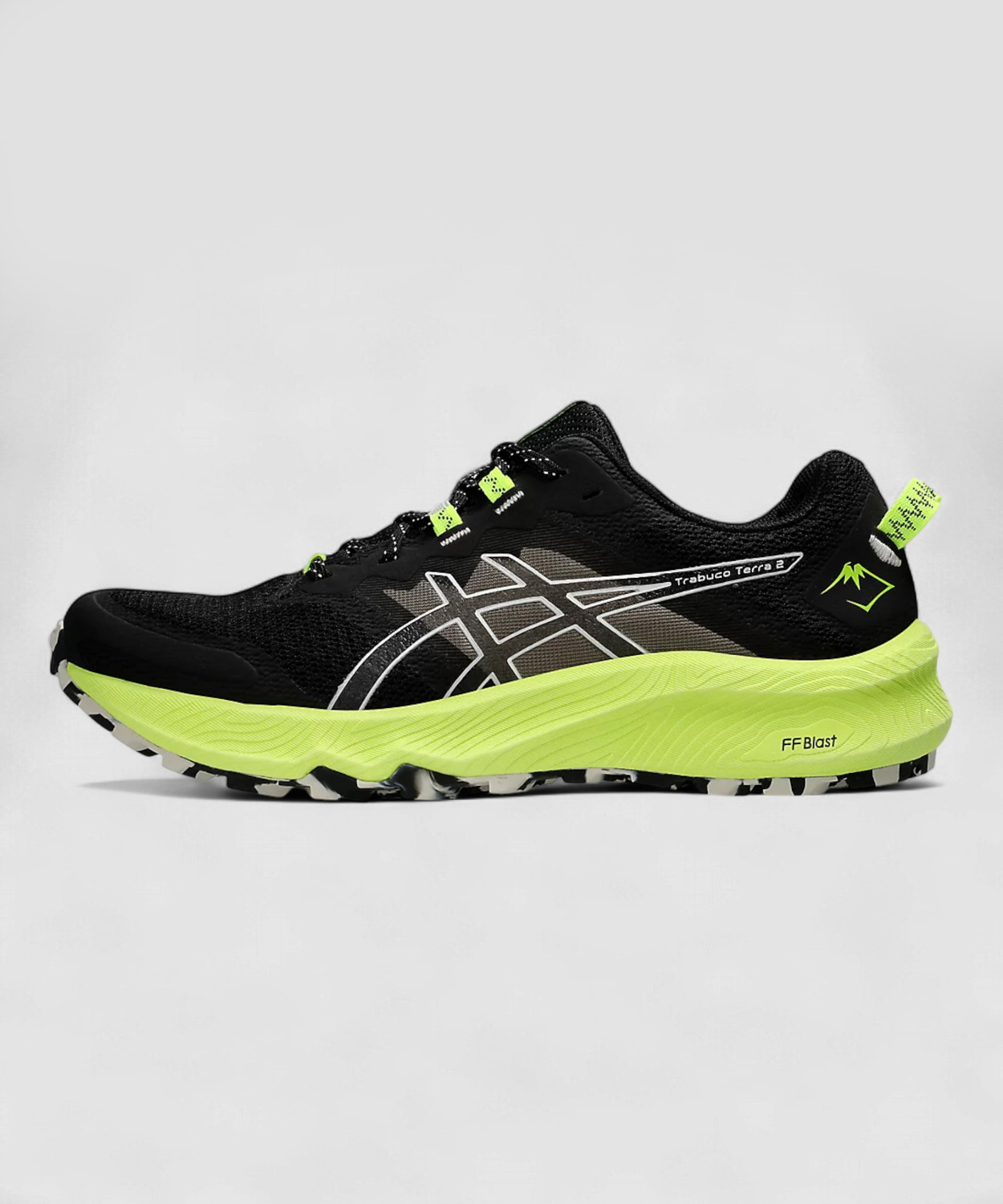 Image of Asics Trabuco Terra 2 Running Shoes For Men (Black , 7)