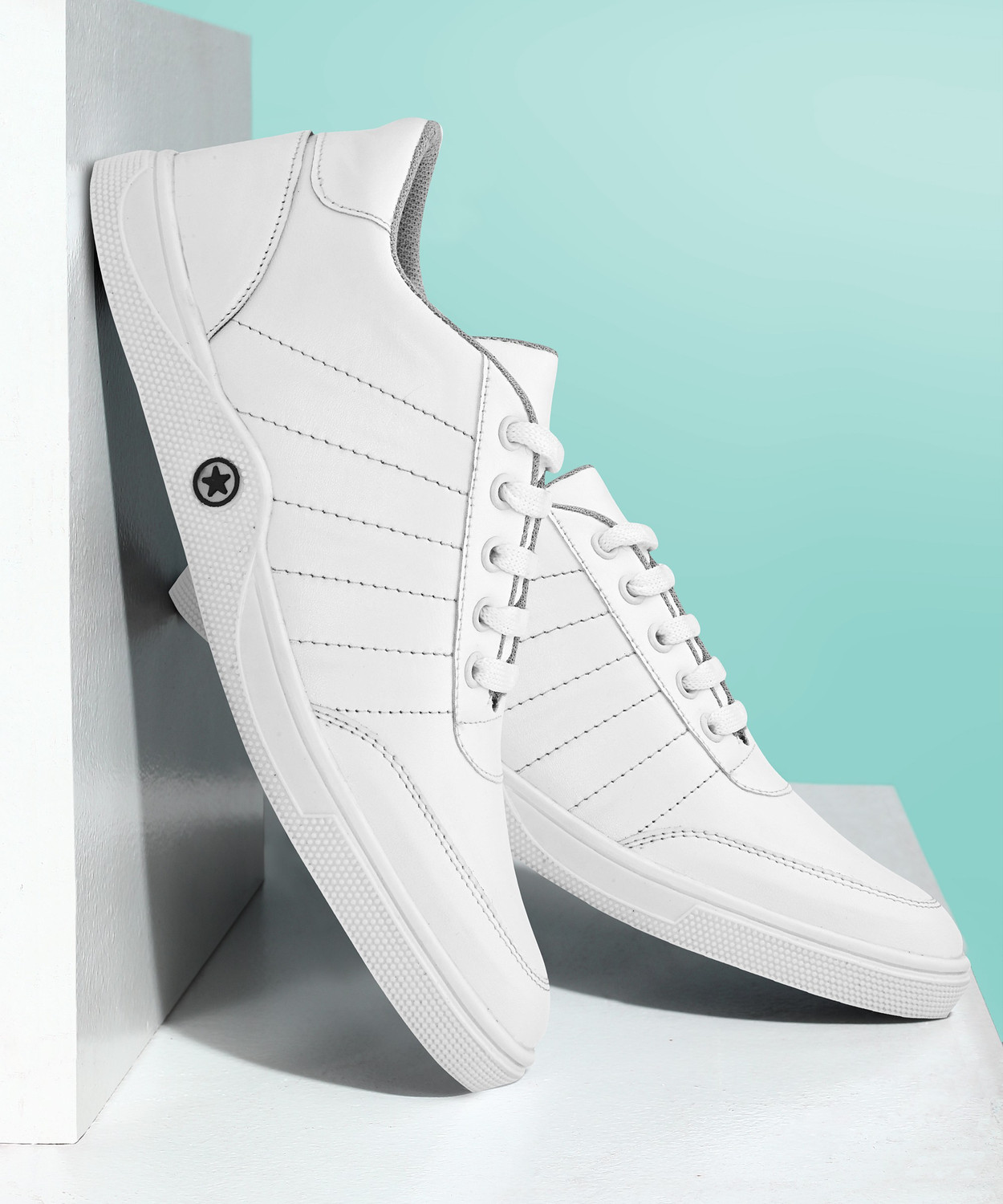 Roadster white casual shoes on sale