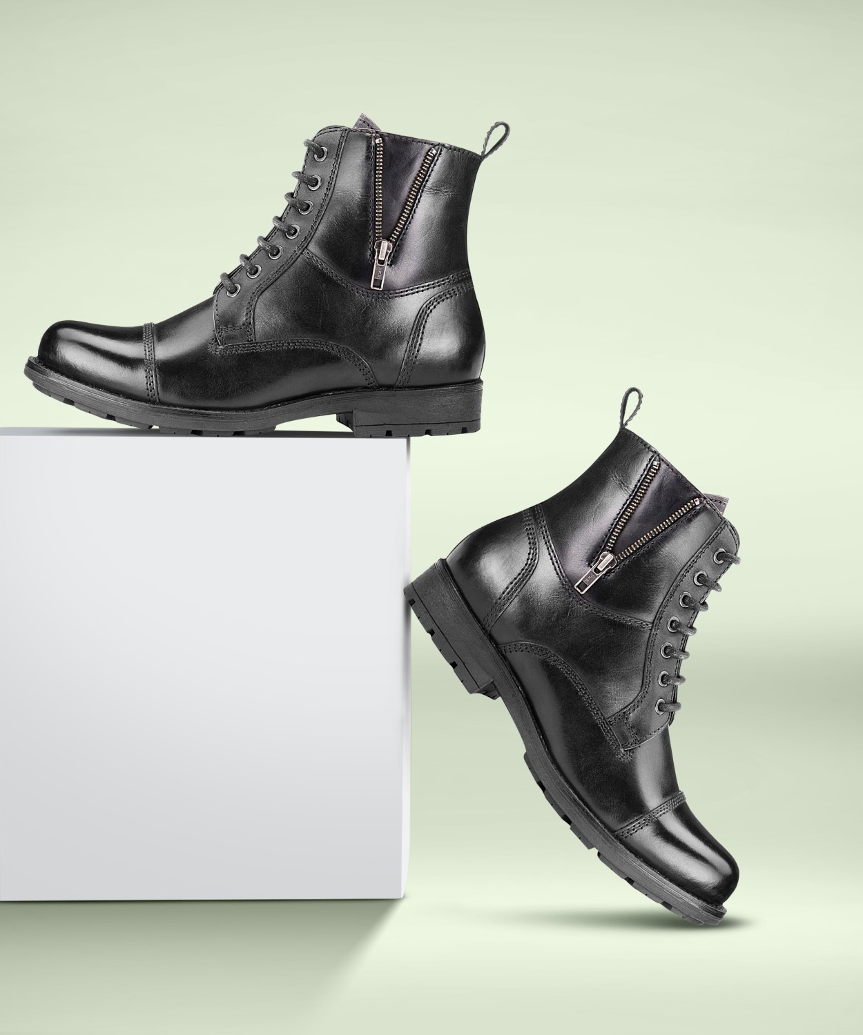 Teakwood leather clearance boots