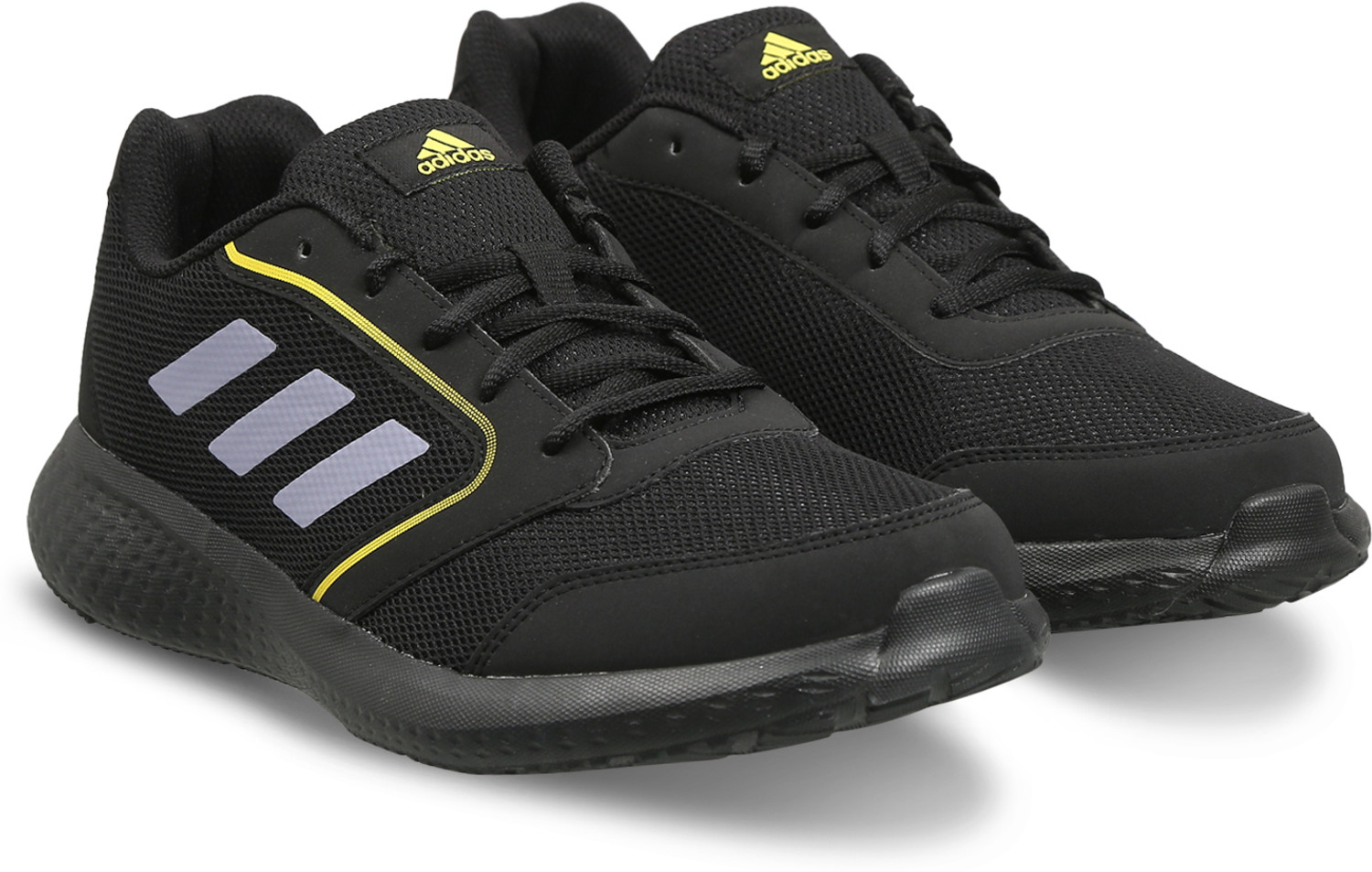 adidas yking dark grey running shoes