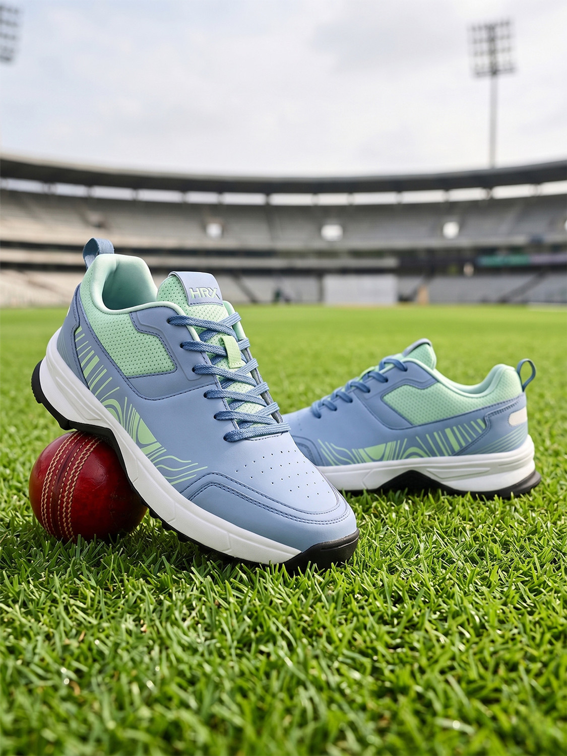 Image of PUMA Spike 22.2 Cricket Shoes For Men (Green , 7)