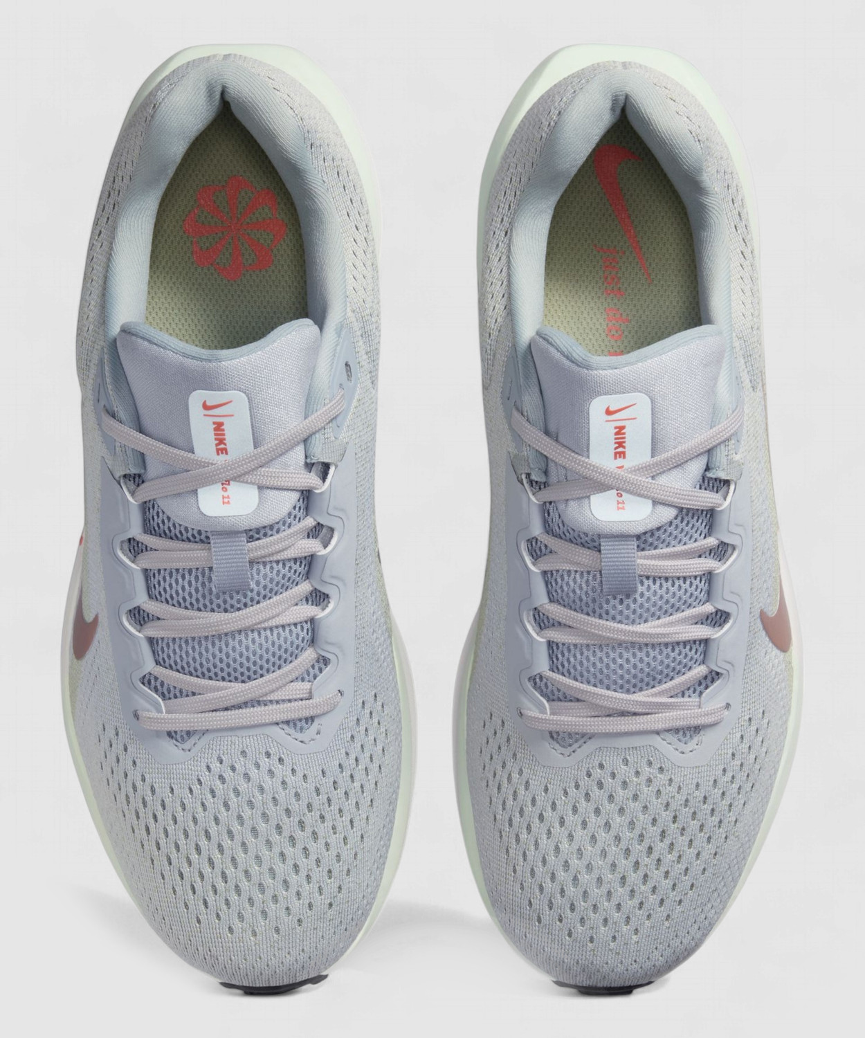 Image of NIKE wmns air winflo 11 Running Shoes For Women (Grey , 7)