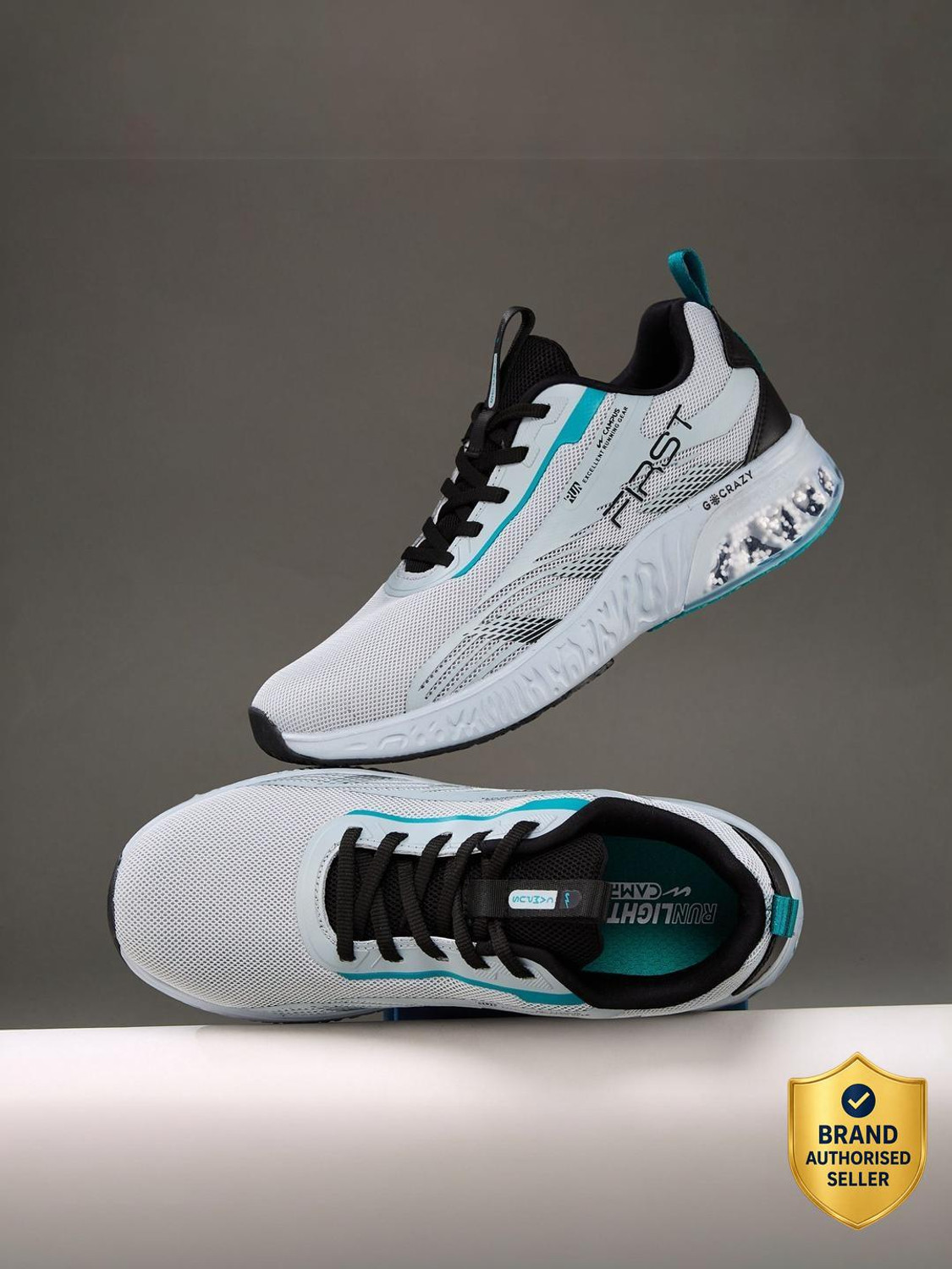 FIRST Running Shoes For Men  (Grey)