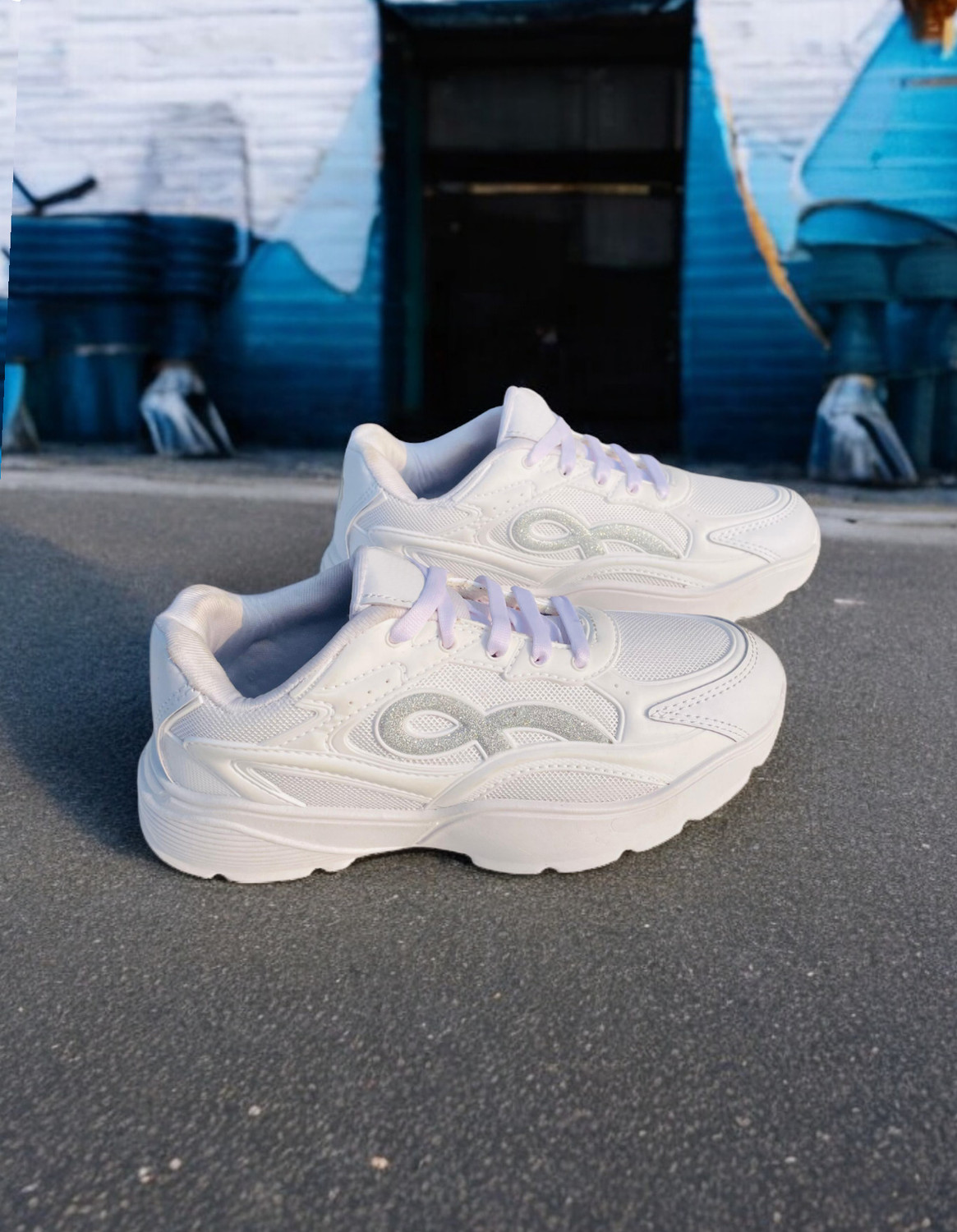 Image of K' Footlance Lace Running Shoes For Girls (Black, 10-11 Years)