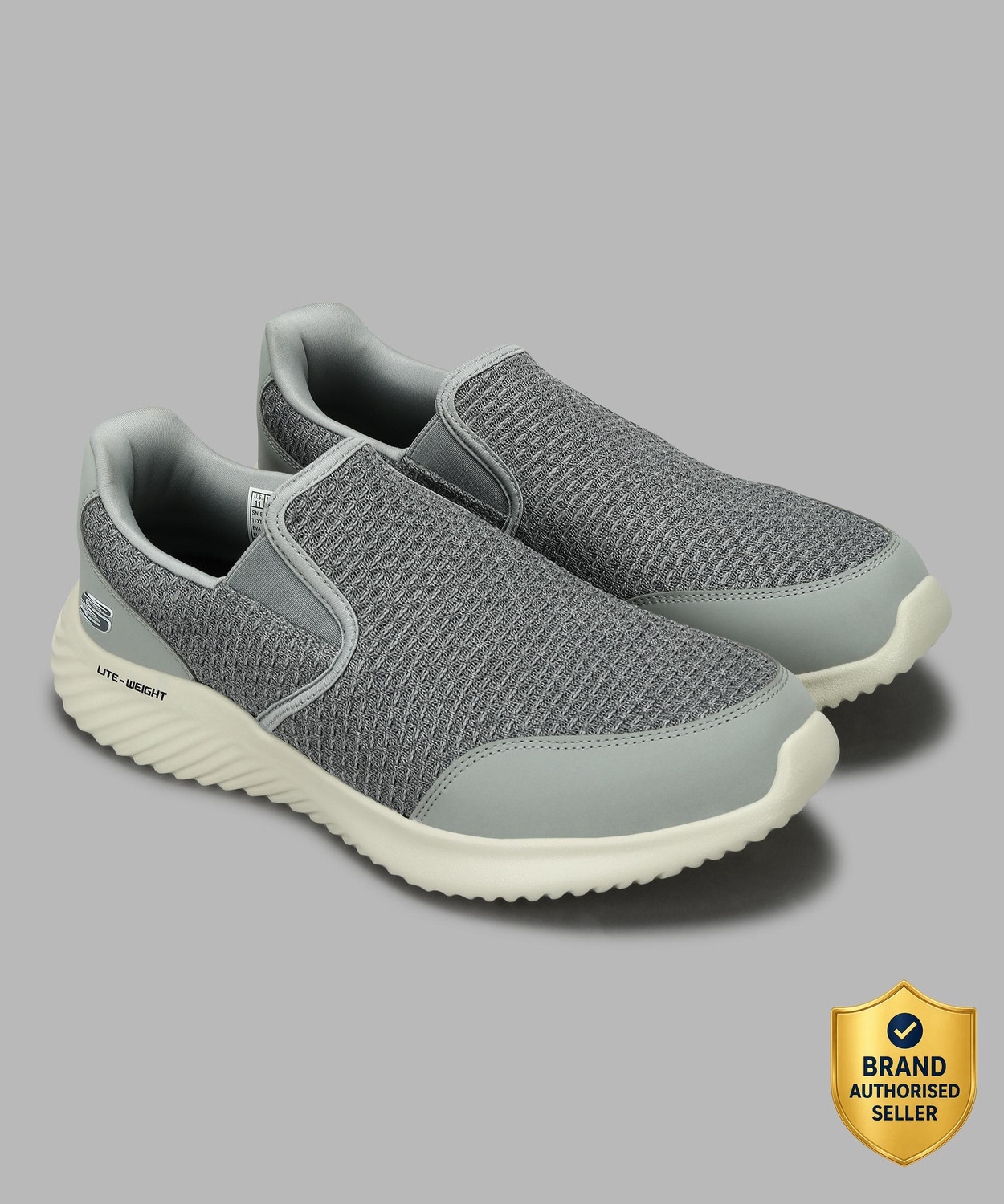 BOUNDER Sneakers For Men (Grey , 7)