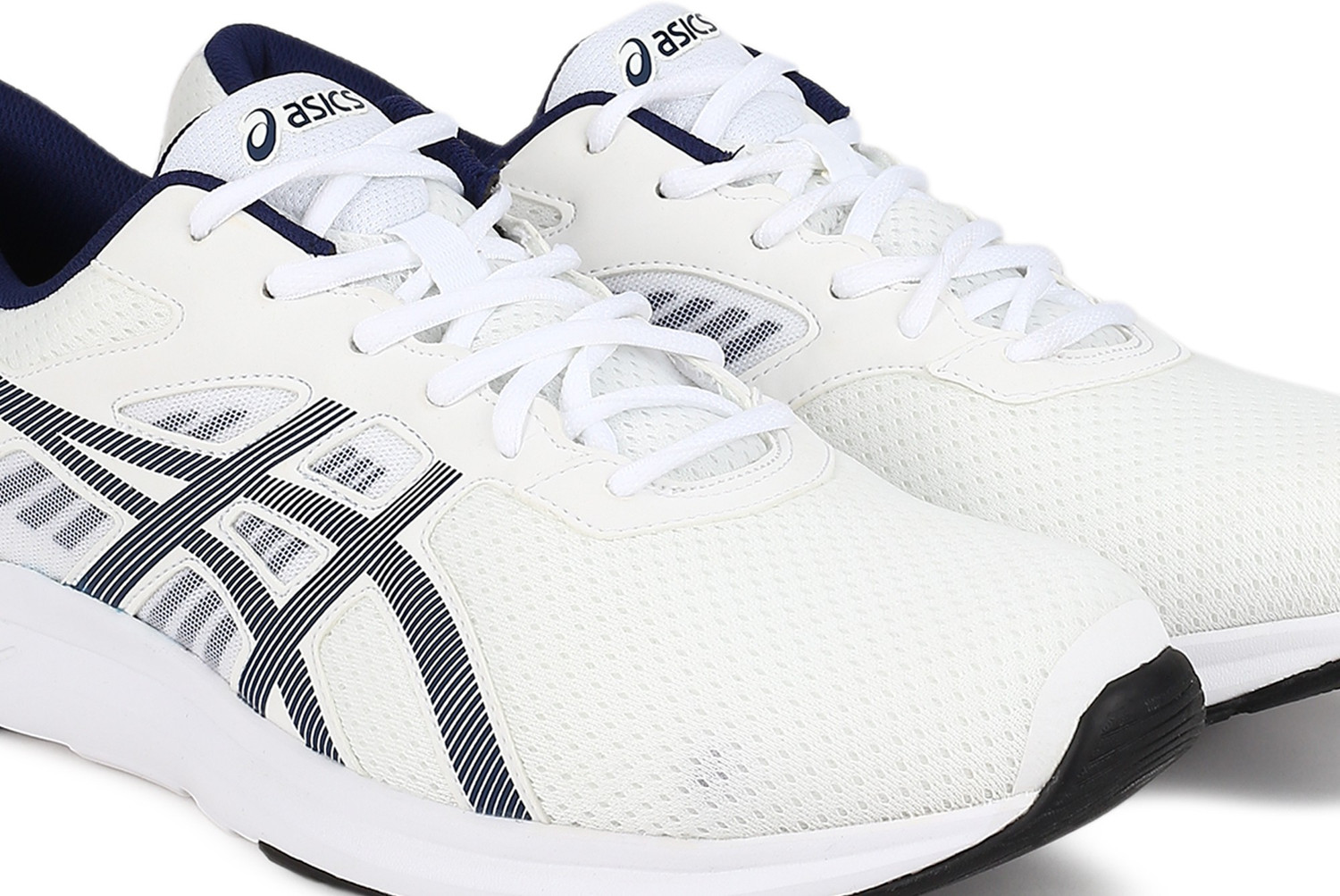 Asics fuzor B Running Shoes For Men White 12 Price History