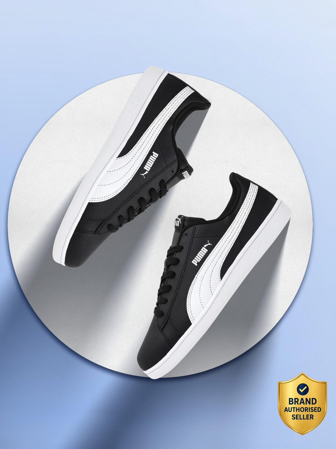 UP Sneakers For Men  (Black)