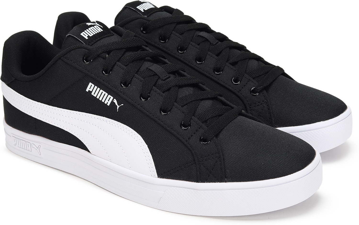 PUMA Smash Vulc v3 CV FS Sneakers For Men Black Price History