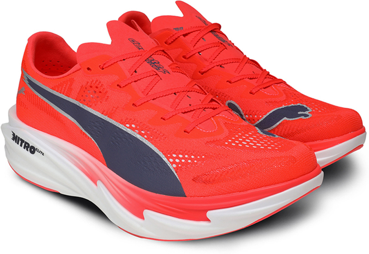 Image of PUMA Deviate NITRO Elite 4 Running Shoes For Men (Purple , 11.5)