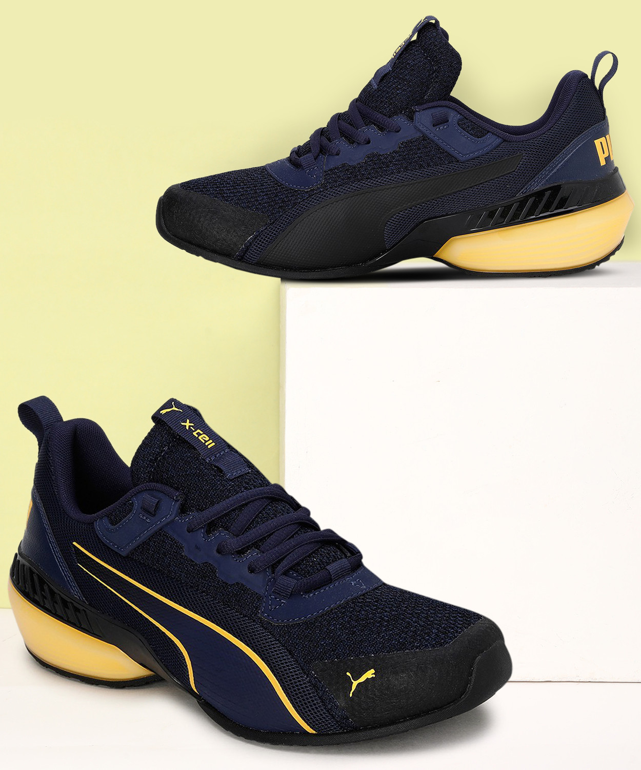Puma shoes men gold 2025