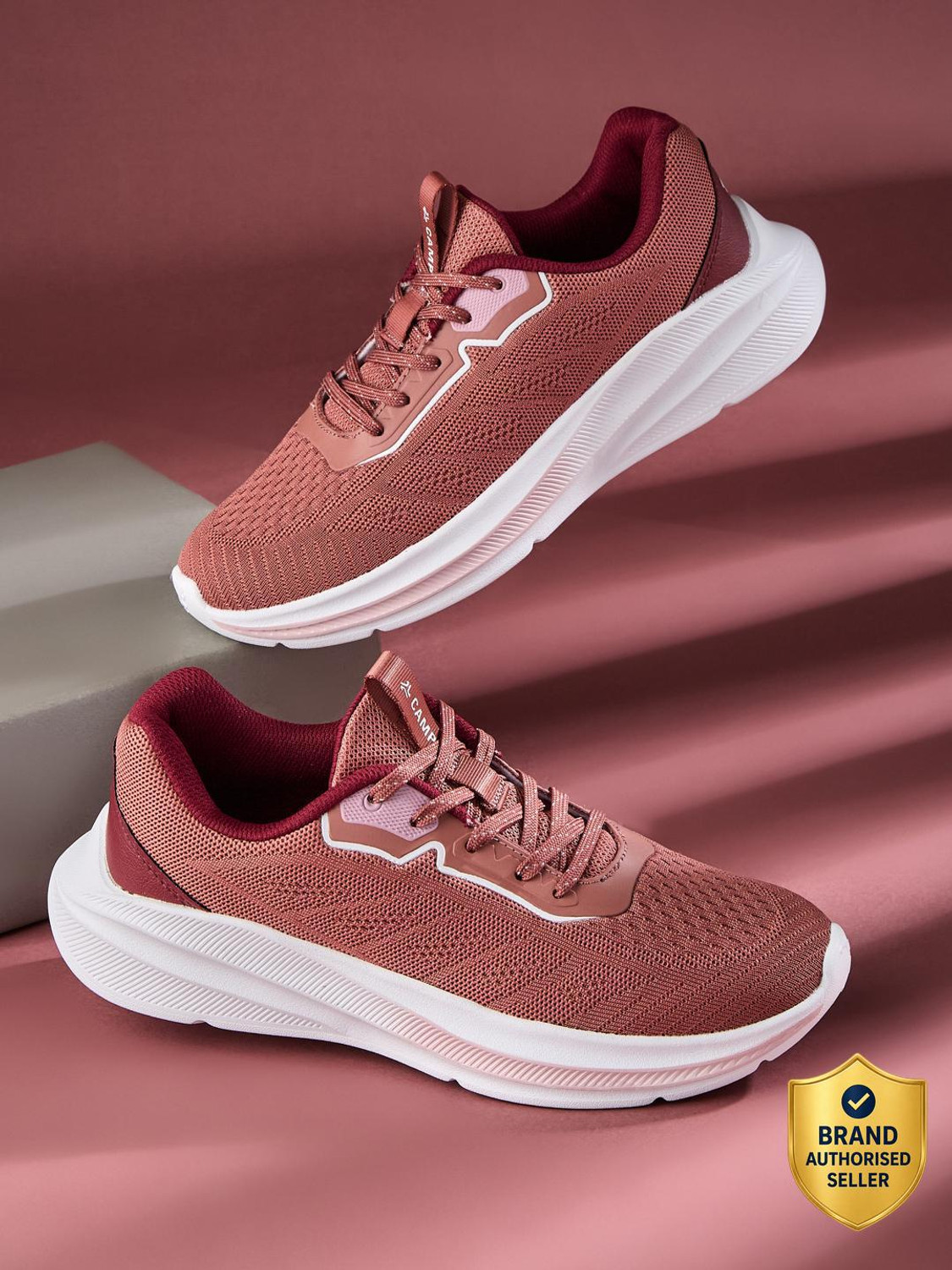 Image of PUMA Magnify NITRO 2 Running Shoes For Women (Red , 4)