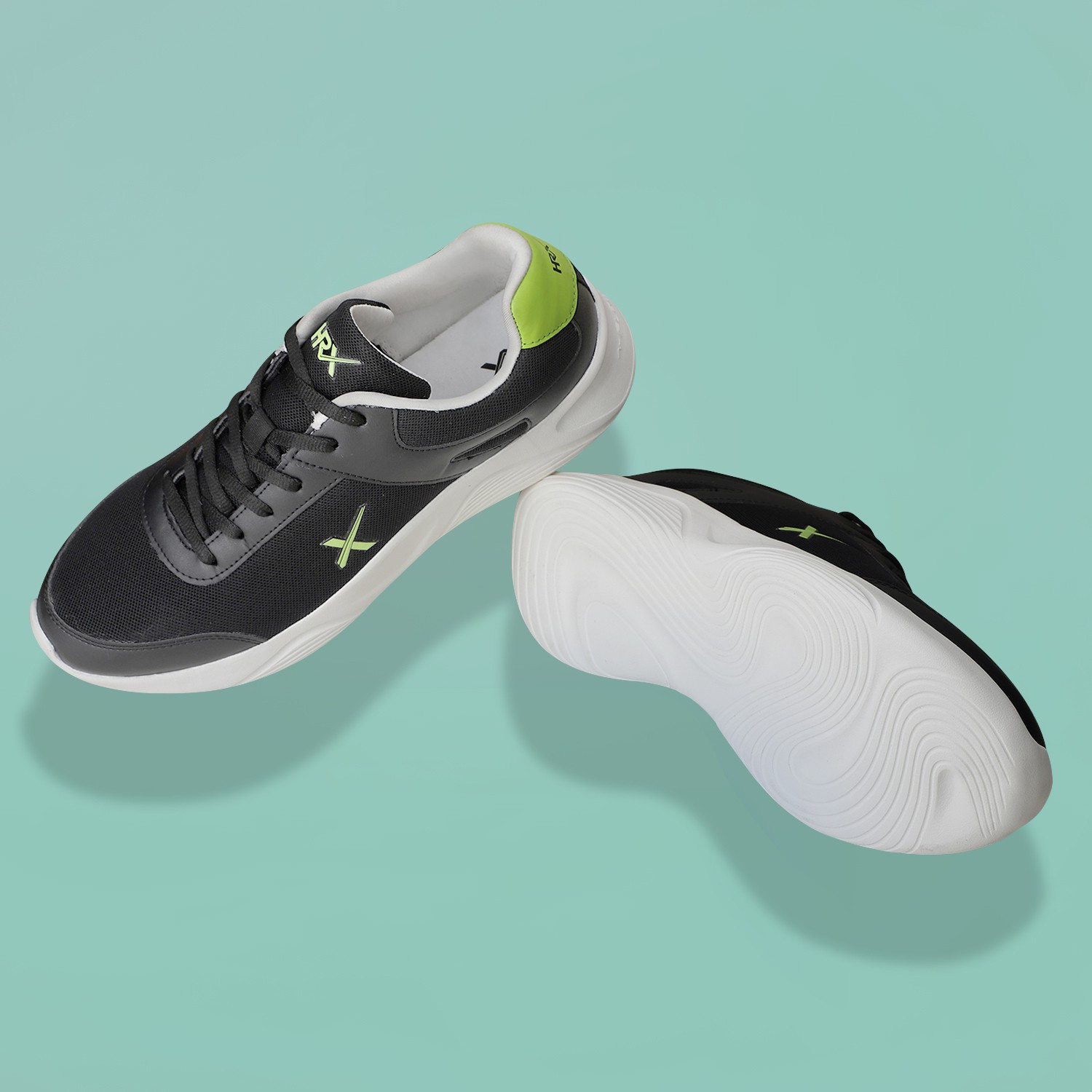 HRX by Hrithik Roshan ACTIVE RUN Walking Shoes For Men Black 10 Price History