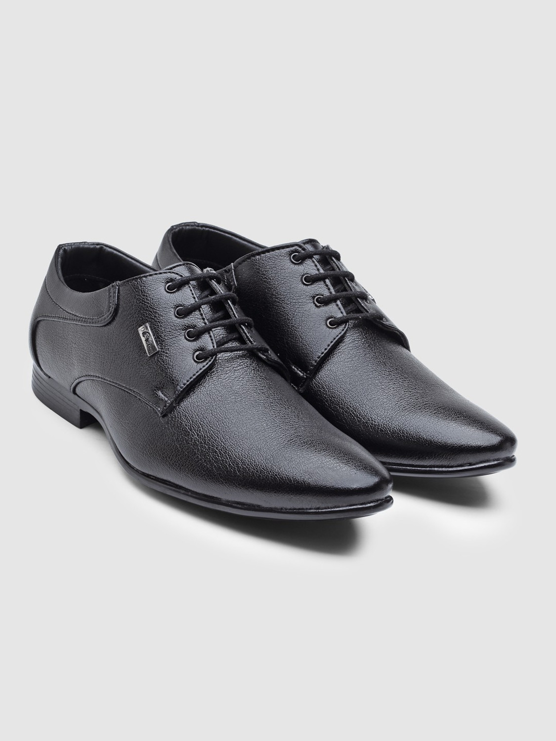 Action black formal sale shoes
