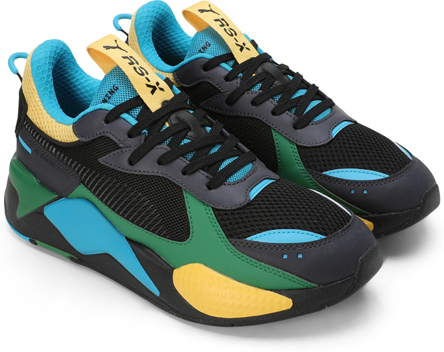 Image of PUMA RS-X TOYS Sneakers For Men (Black , 7)