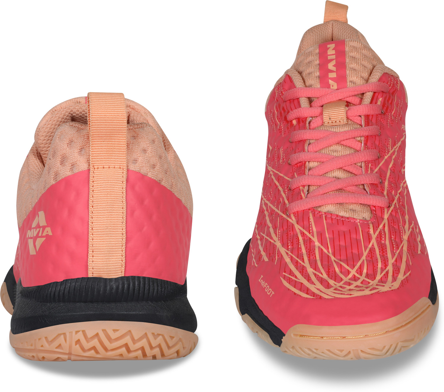 Image of NIVIA Powerstrike 3.0 Badminton Shoes For Men (Multicolor)