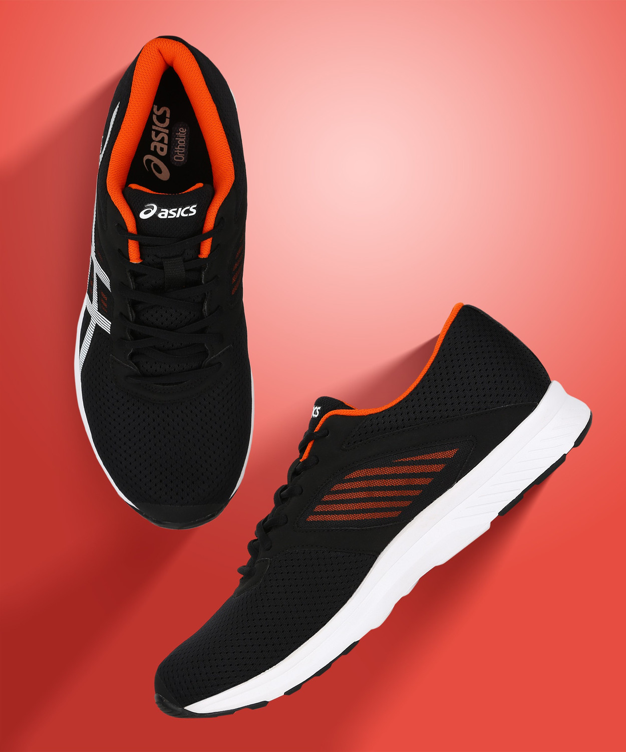 Asics fuzor B Running Shoes For Men Black 7 Price History