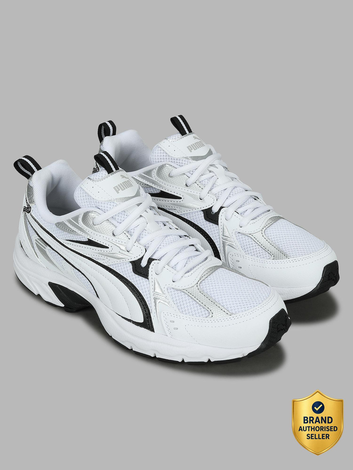 Milenio Tech Res Sneakers For Men (White , 8)