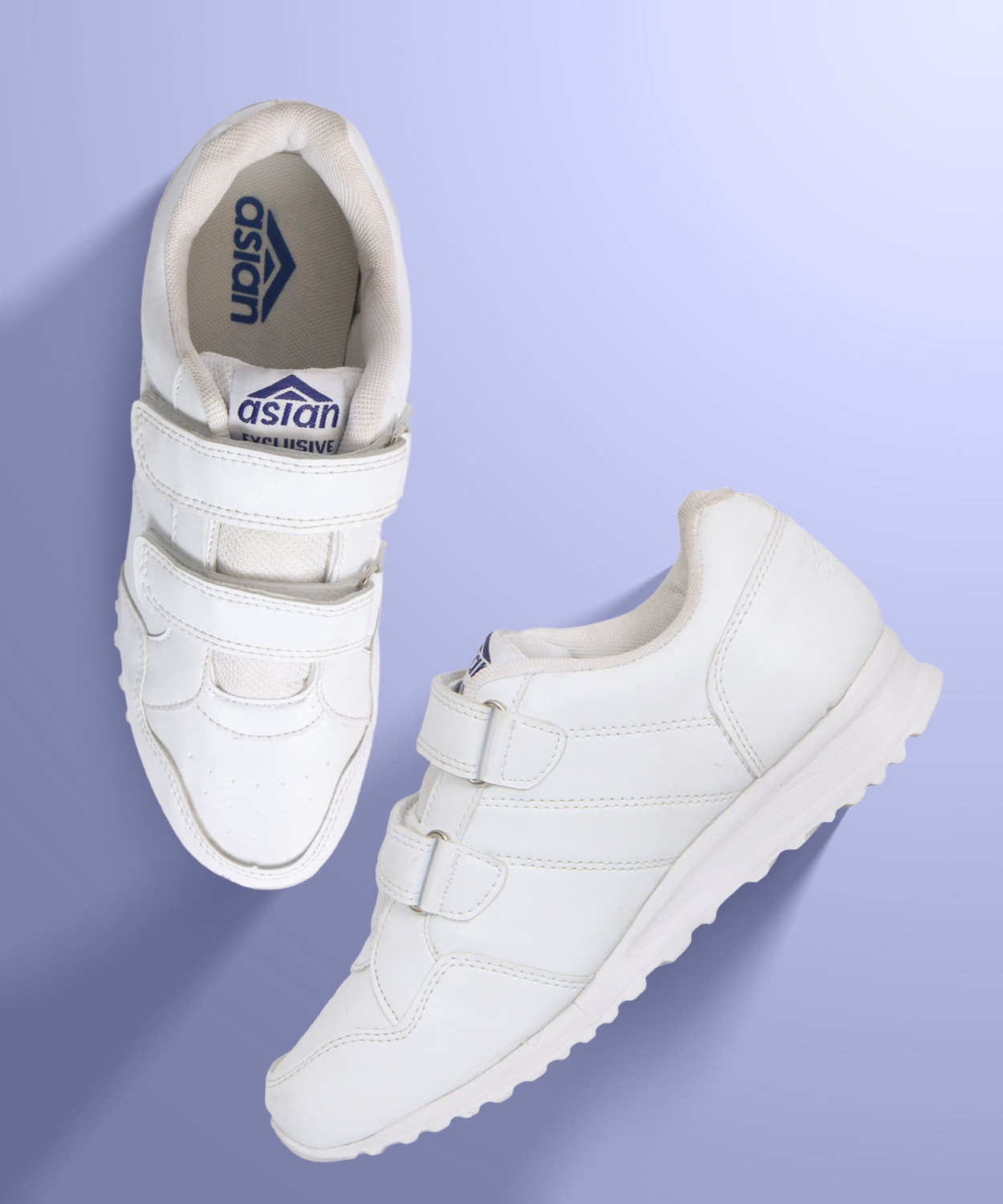 asian Topper Welcro White Boys School Shoes Running Shoes Walking Shoes Formal Shoes Running Shoes For Men Price History