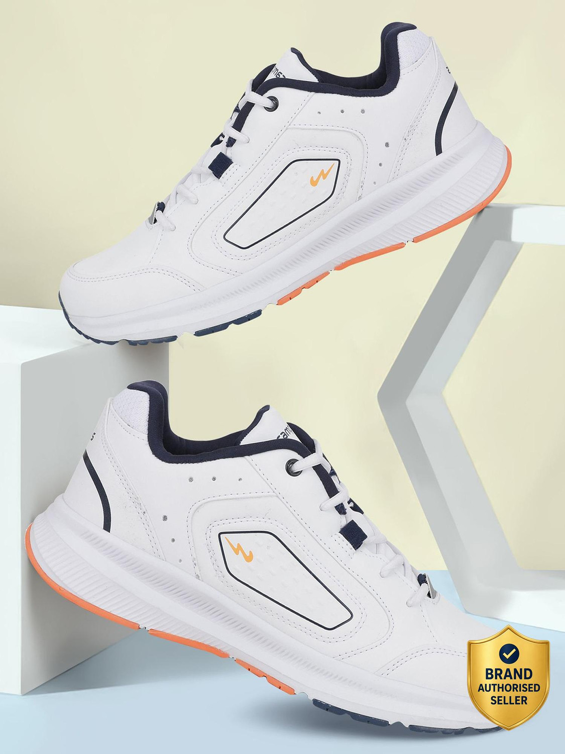 TROPHY Running Shoes For Men  (White)