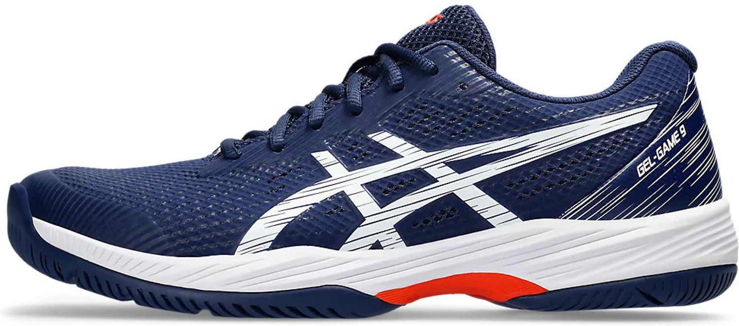 Image of Asics GEL-GAME 9 Tennis Shoes For Men (Blue , 12)