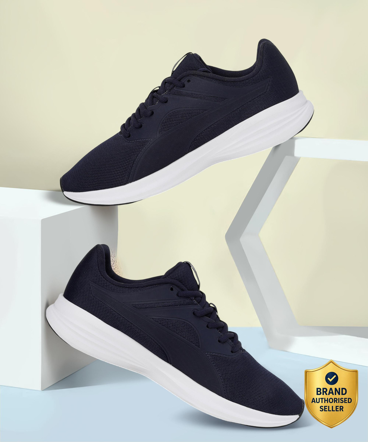 Image of PUMA Walter Running Shoes For Men (Blue , 10.5)
