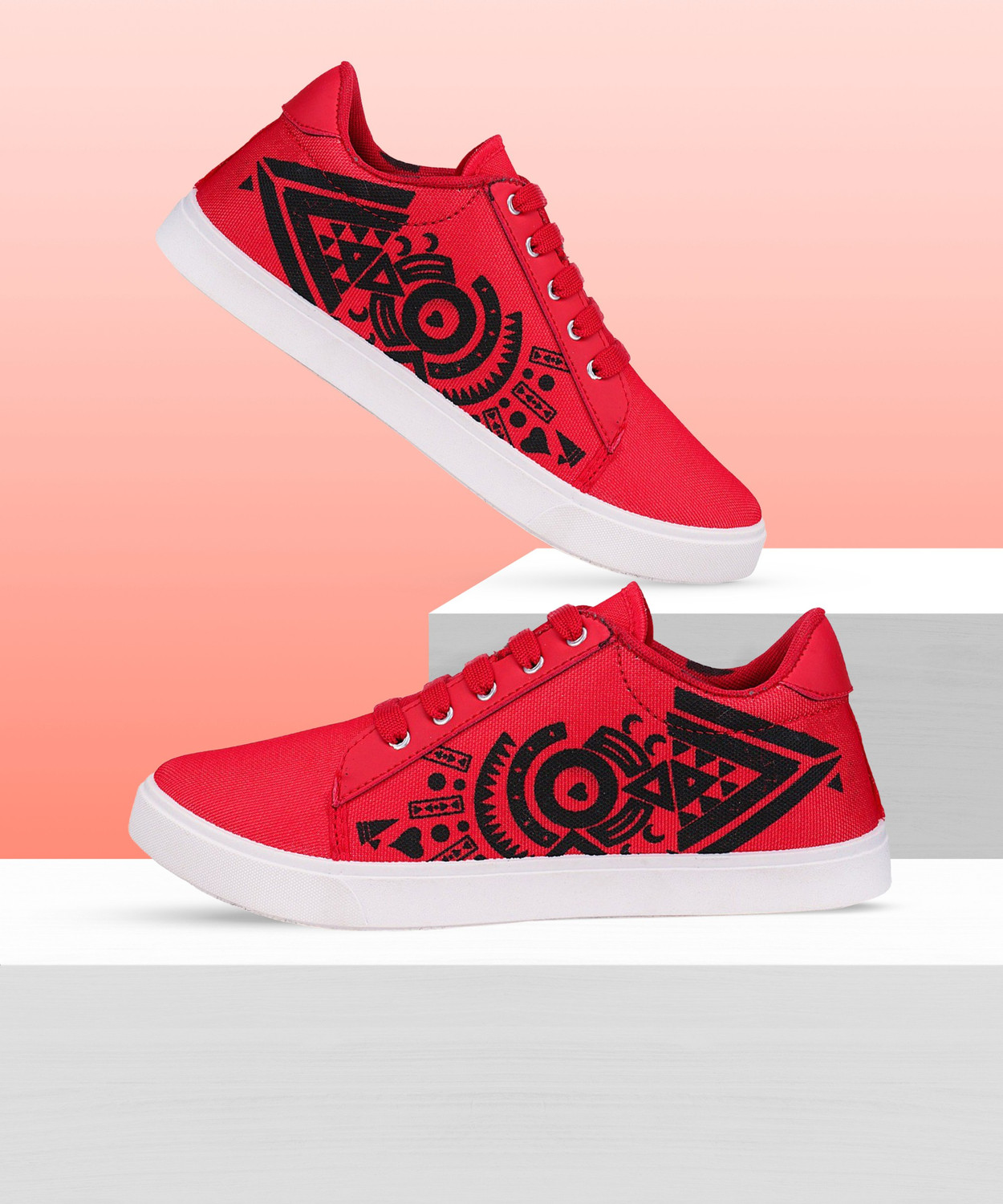 Red colour hotsell ke shoes