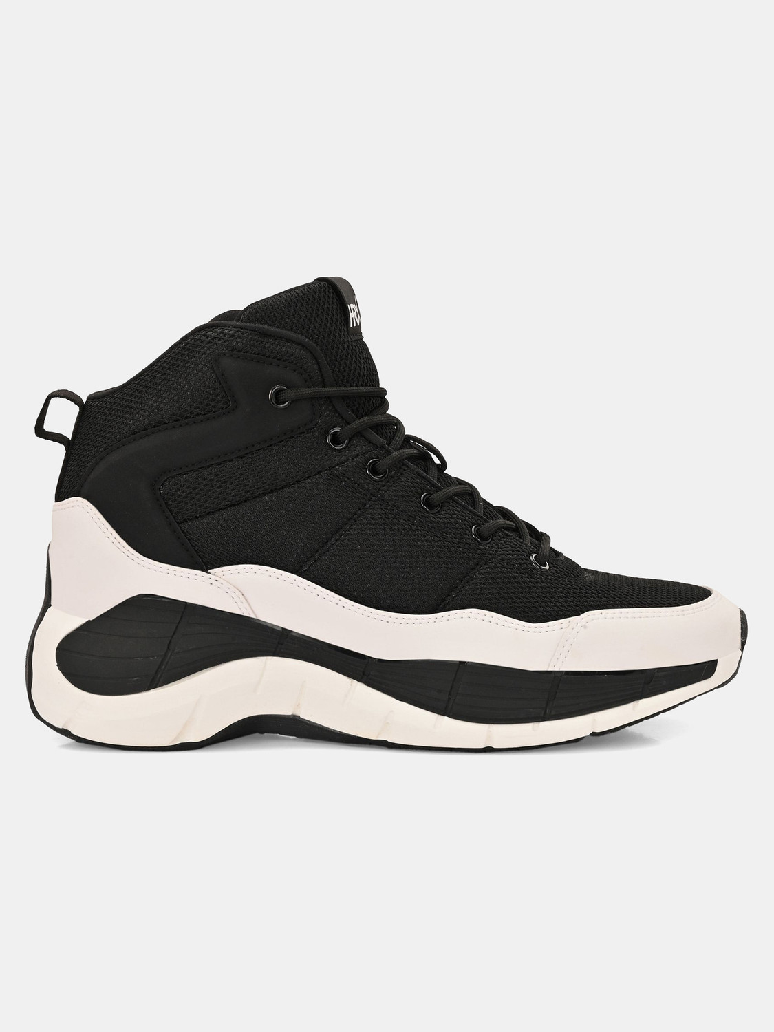 Image of HRX by Hrithik Roshan HRX-064 10 Basketball Shoes For Men (Black , 9)