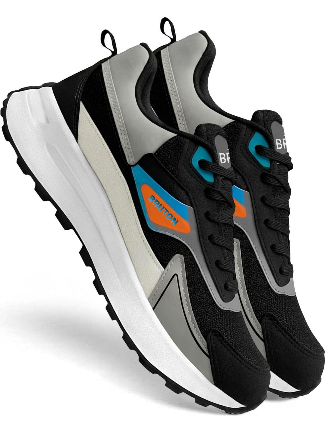 Image of AVANT Spectrum Running and Training Shoes-Superior Traction,Anti Skid, Lightweight Running Shoes For Men (Black, Blue , 11)