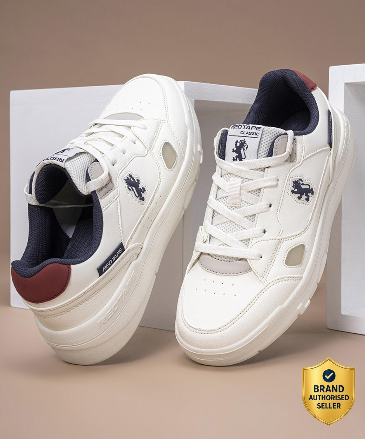 RED TAPE Casual Sneaker Shoes for Men | Elegantly Rounded Front, Sooth