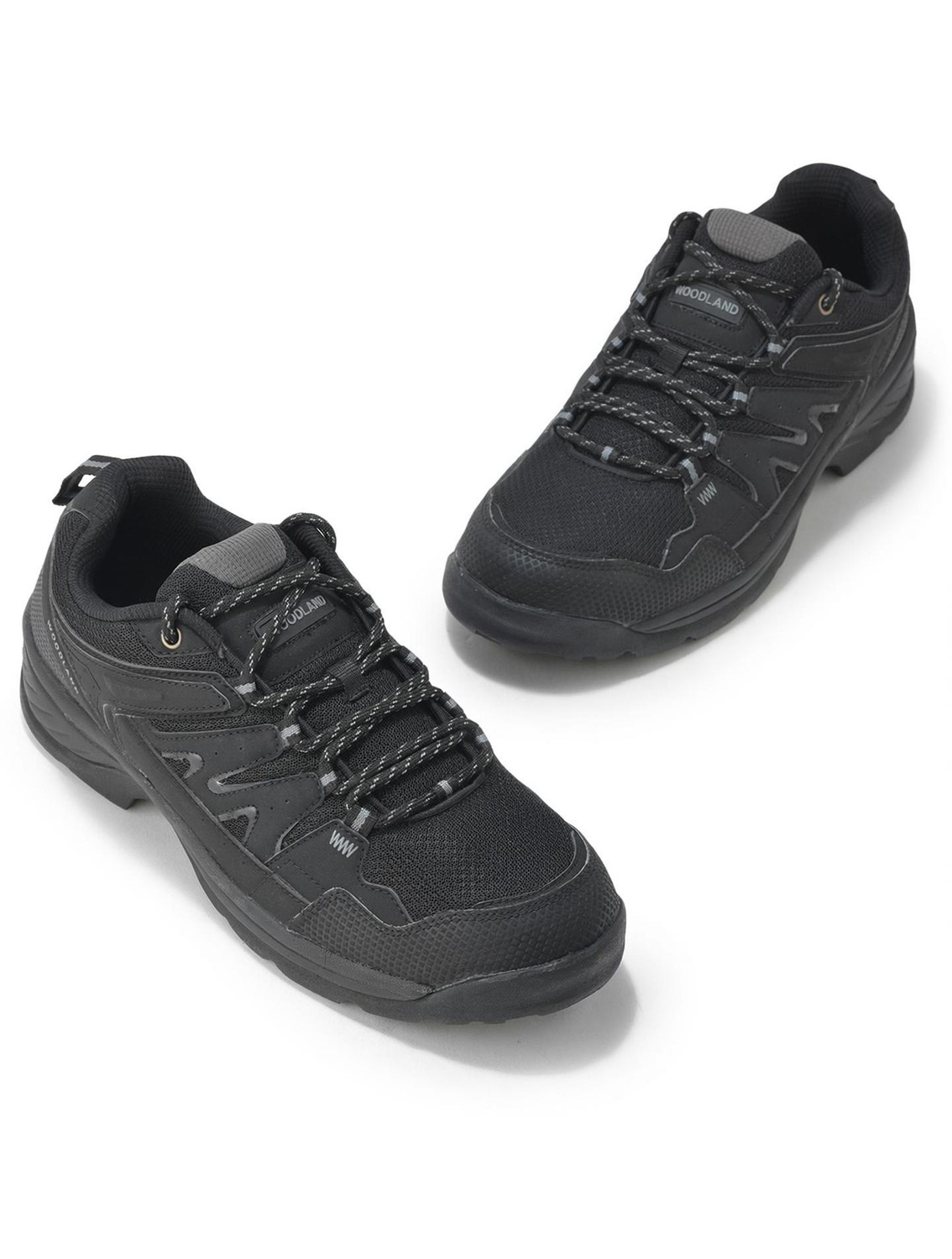 Image of WOODLAND Running Workout Lightweight Breathable Performance Training & Gym Shoes For Men (White , 11)