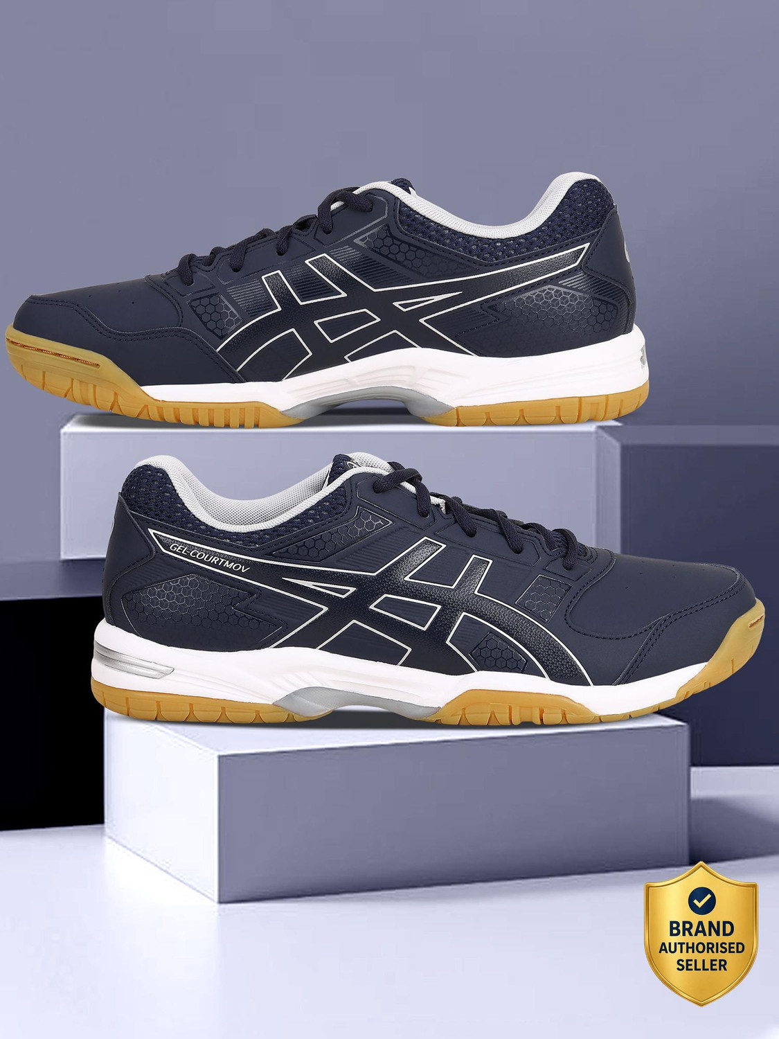 Image of asics GEL-CONTEND 9 Outdoors For Men (Grey, Orange , 8)