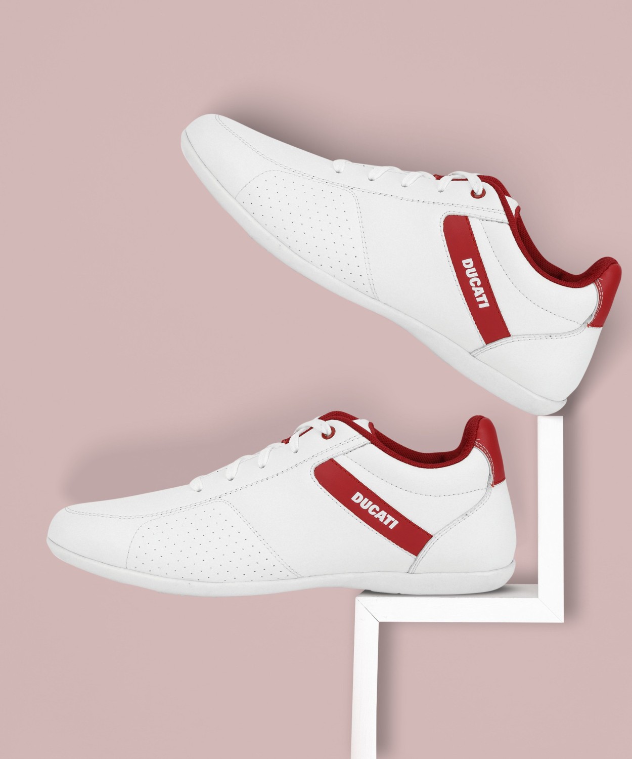 Original Ducati Barsaba 2 men's sport shoes white/red DS412-91