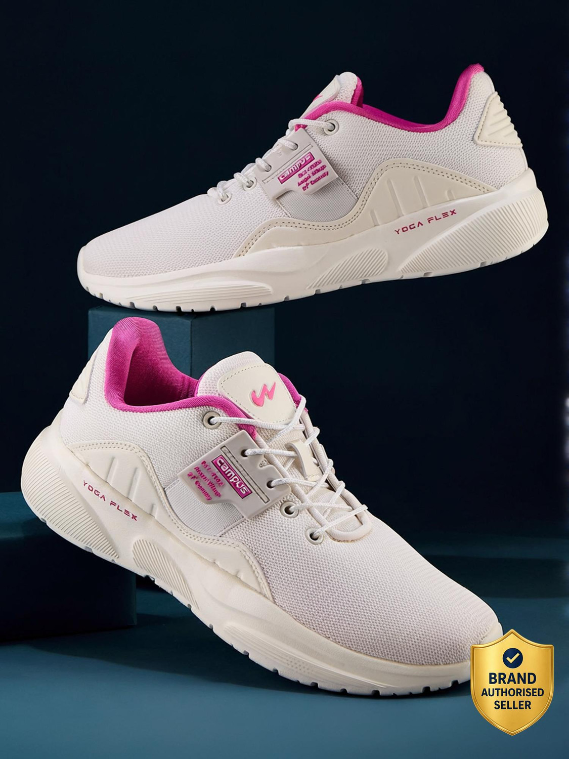 CLAIRE (Collector's Edition) Running Shoes For Women  (White)