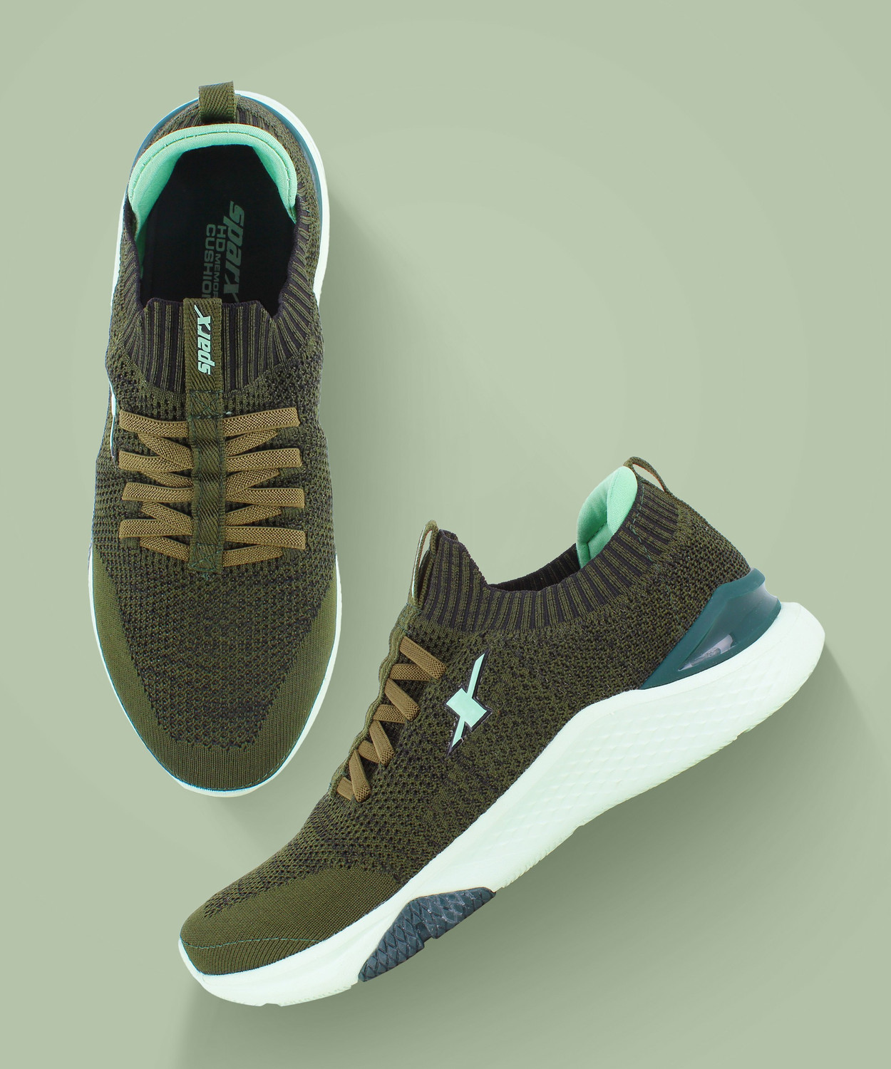 Sparx green shoes sales