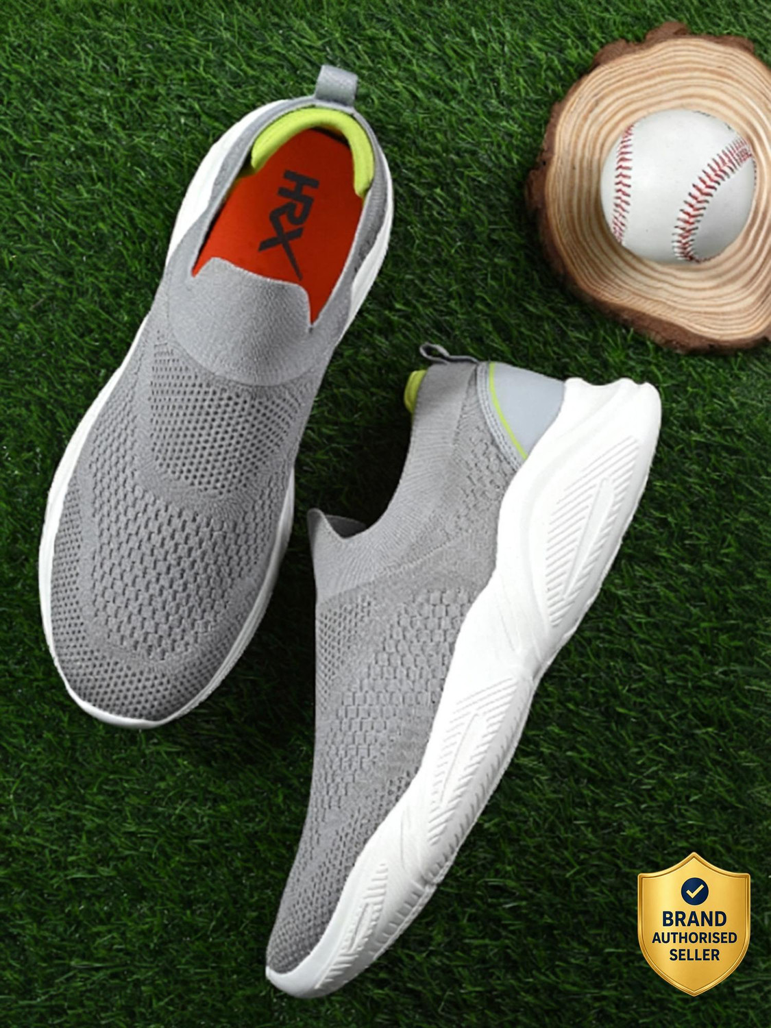 Image of HRX by Hrithik Roshan HX-047 04 Walking Shoes For Men (Grey , 11)