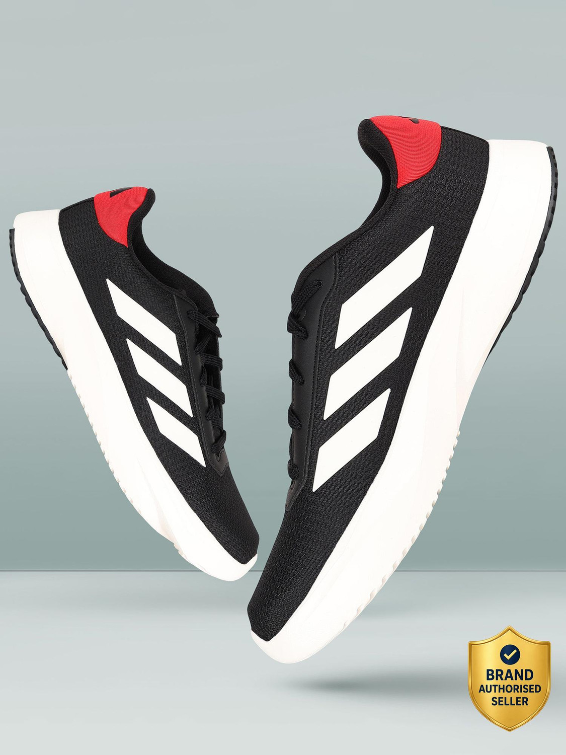 Base Slide 2 M Running Shoes For Men (Black , 9)
