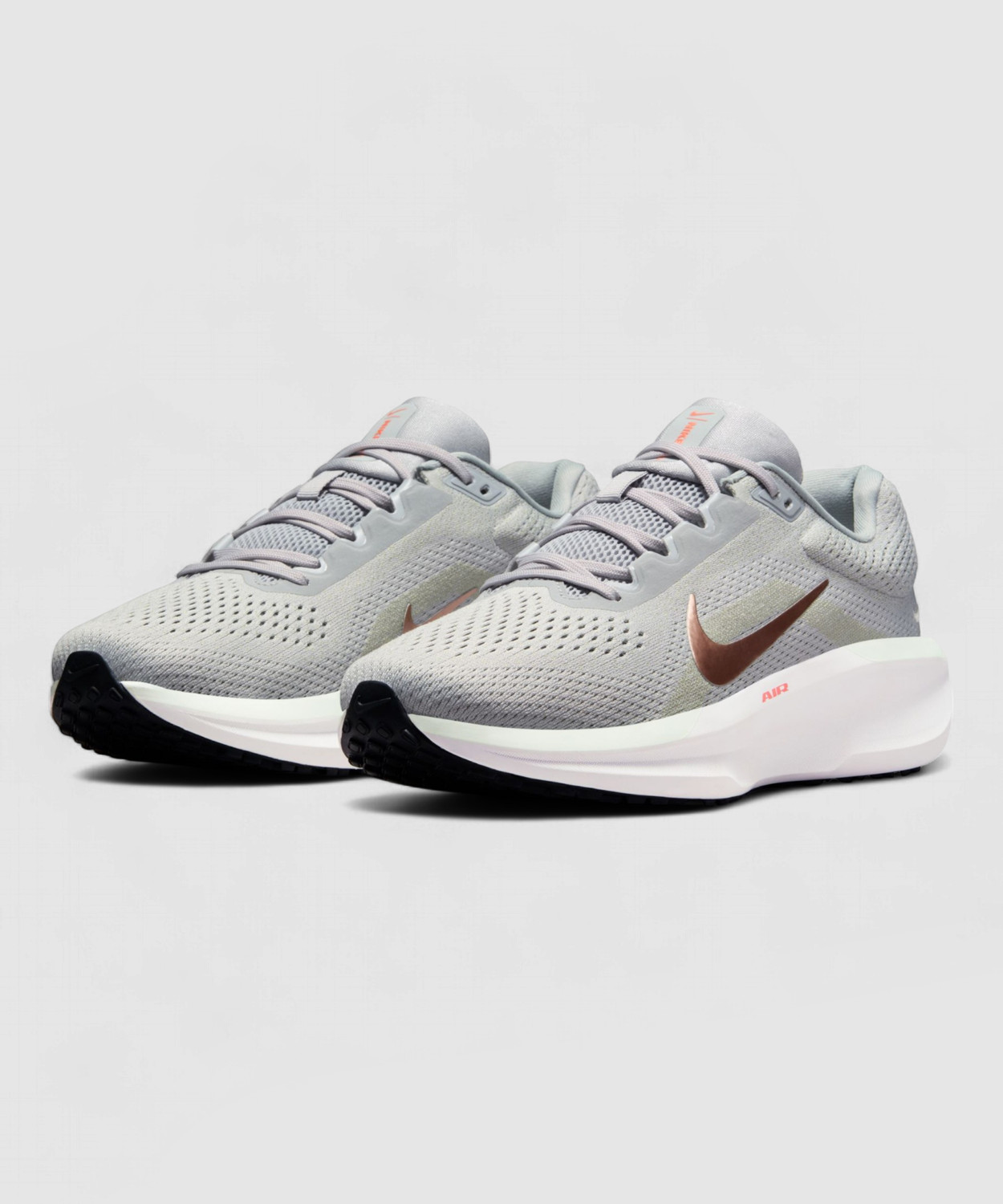 Image of NIKE wmns air winflo 11 Running Shoes For Women (Grey , 7)