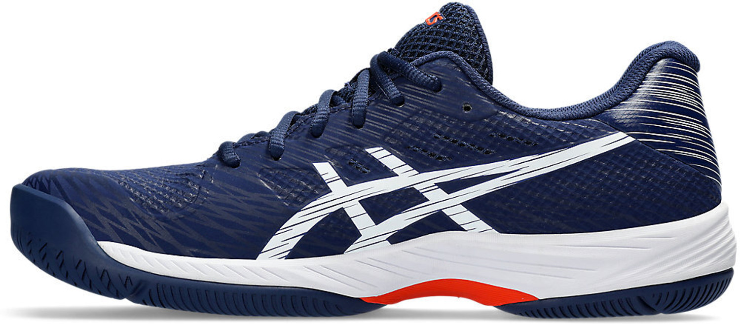 Image of Asics GEL-GAME 9 Tennis Shoes For Men (Blue , 12)